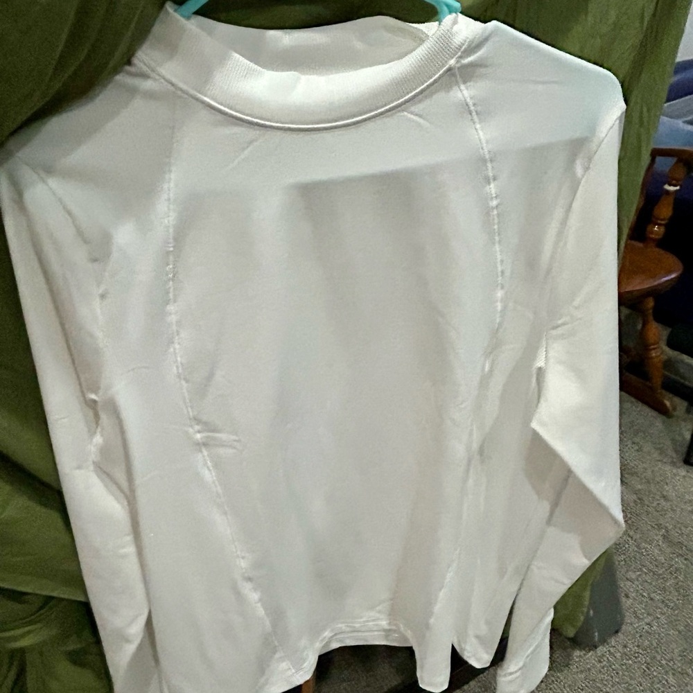 Under Armour White Long Sleeve Top